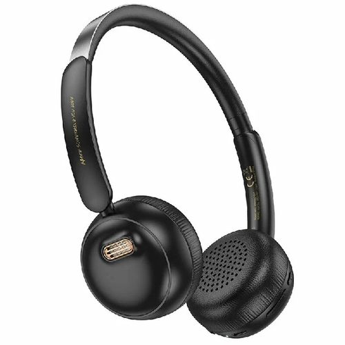 Bluetooth стереогарнитура накладная Hoco W62 Black фото 