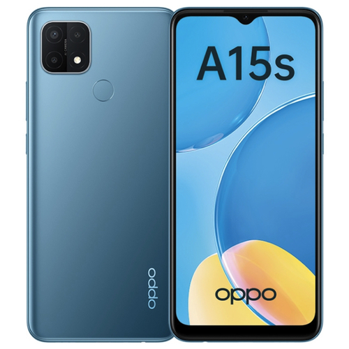 Телефон Oppo CPH2179 A15s 64Gb Ram 4Gb Blue фото 