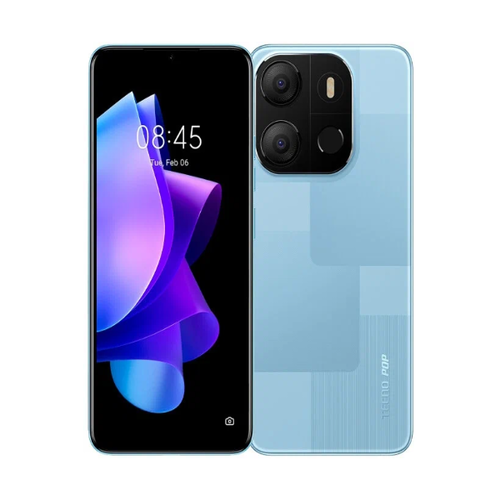 Телефон Tecno Pop 7 64Gb Capri Blue фото 